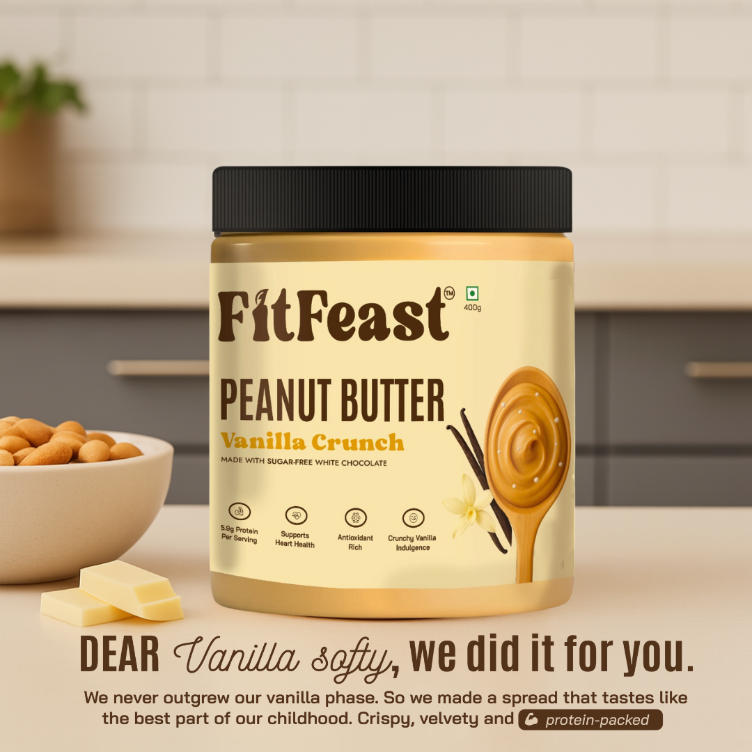 Vanilla Crunch Peanut Butter 400g