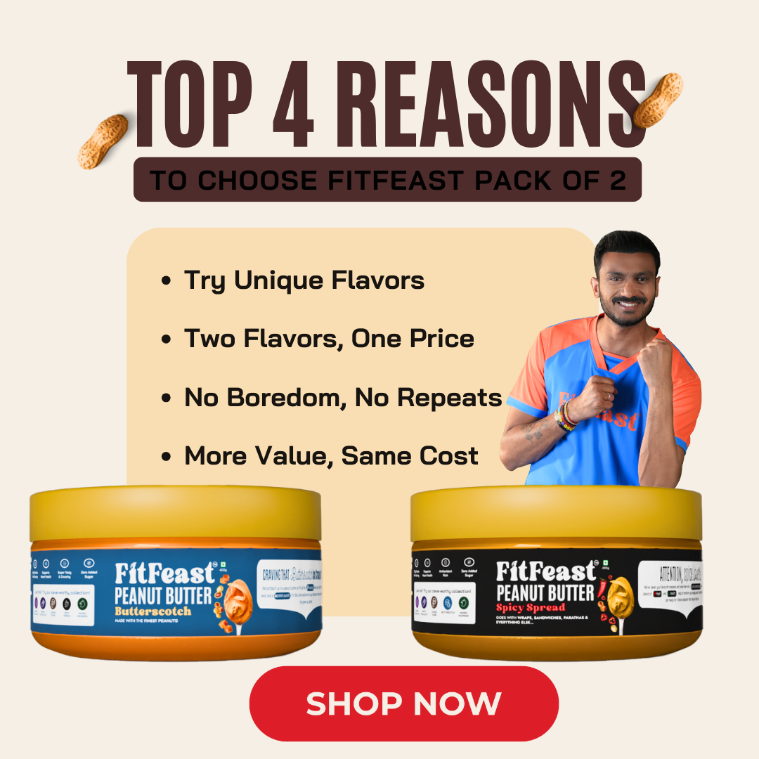 Butterscotch & Spicy Spread Peanut Butter Combo (150g Each)