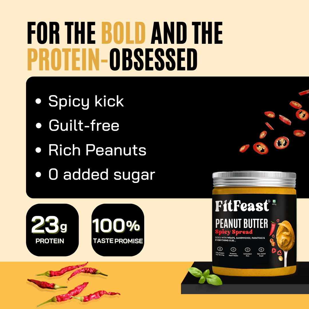 Spicy Spread Peanut Butter 400g | As Seen on Shark Tank
