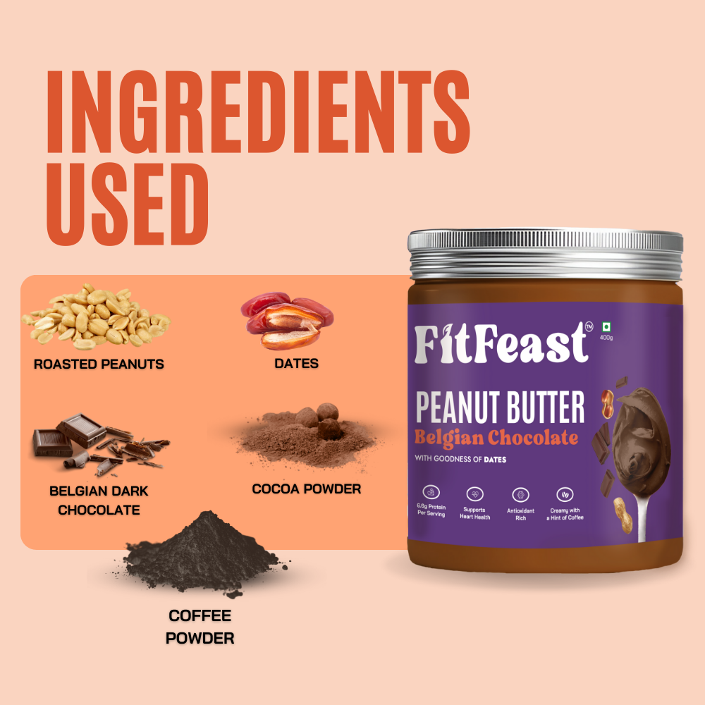 Belgian Chocolate Peanut Butter 400g | As Seen on Shark Tank