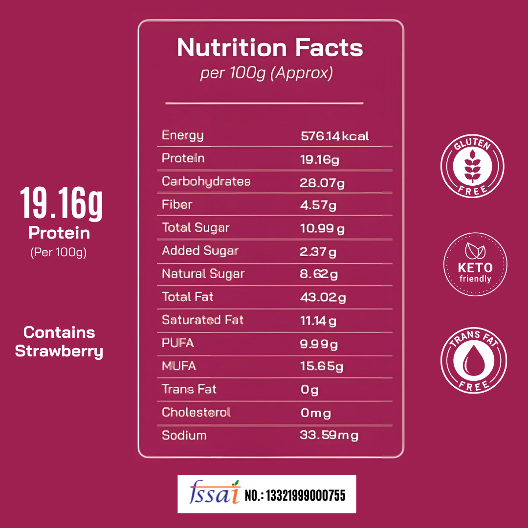 Strawberry Peanut Butter 400g