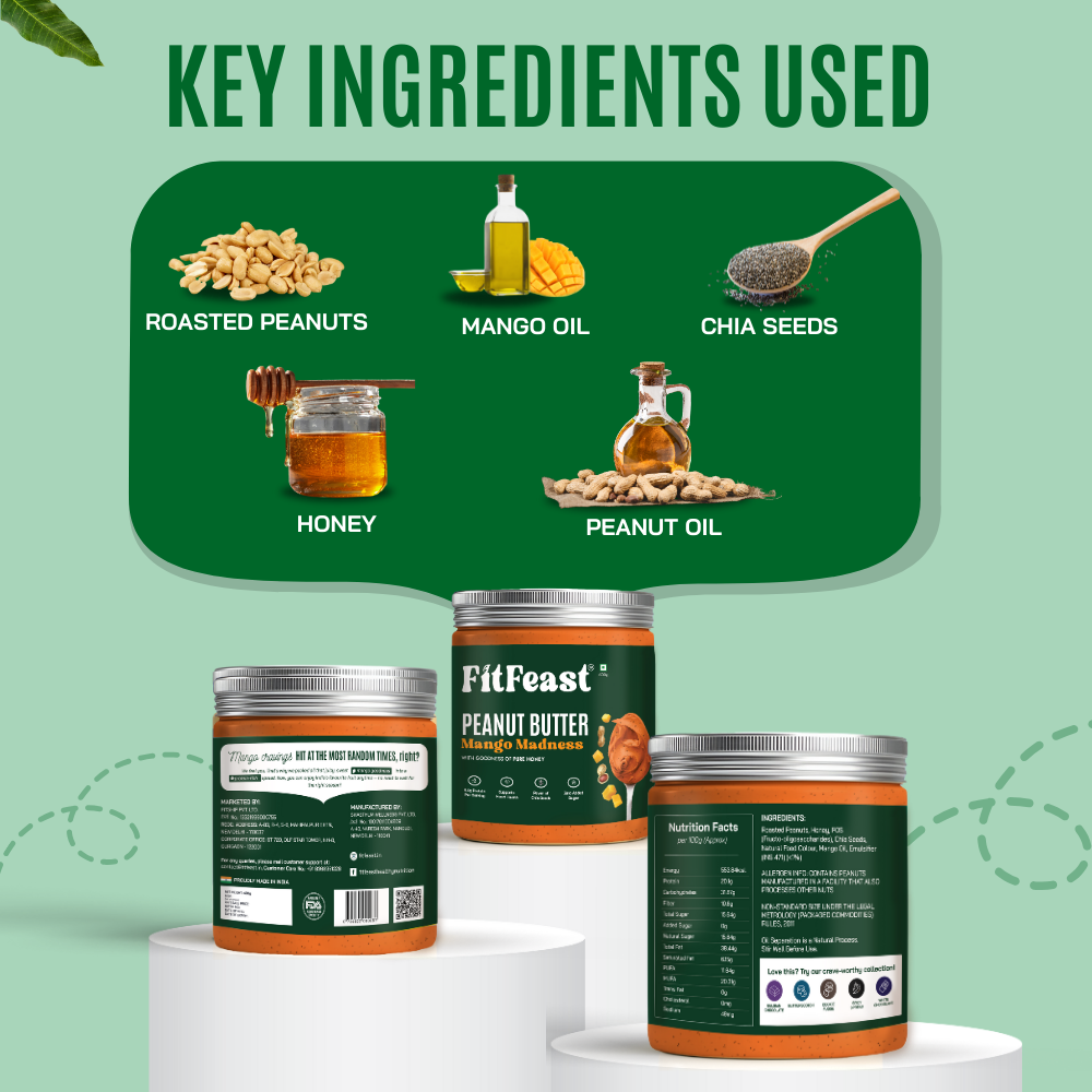 Mango Madness Peanut Butter 400g | As Seen on Shark Tank