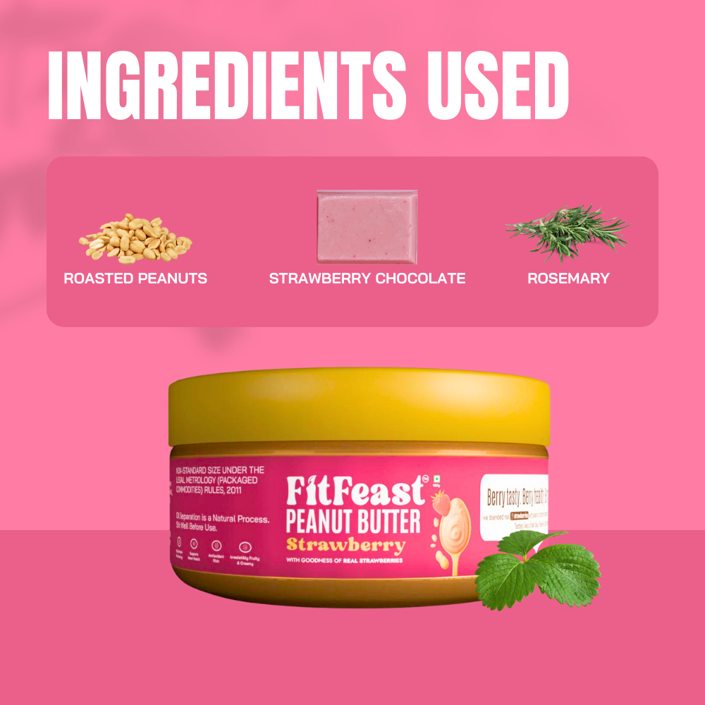 Strawberry Peanut Butter 150g