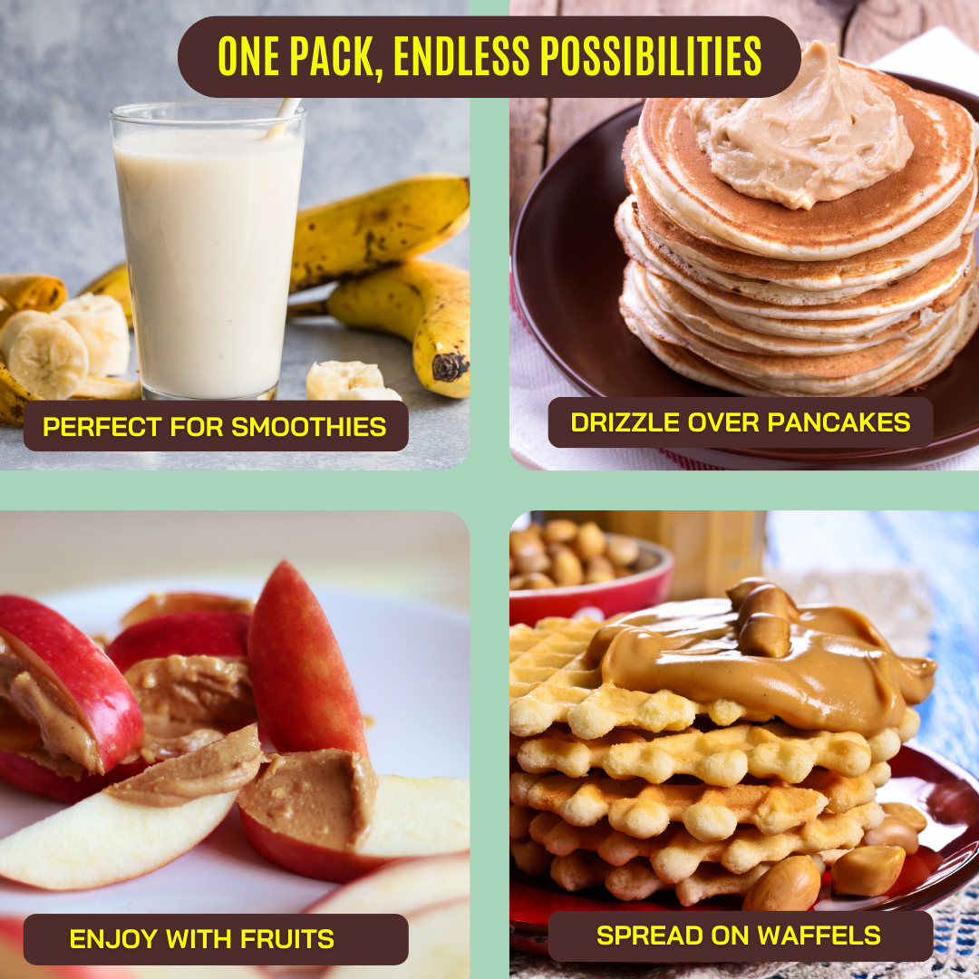 Mango Madness & Butterscotch Peanut Butter (150g Each)