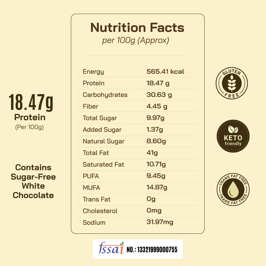 Vanilla Crunch Peanut Butter 400g