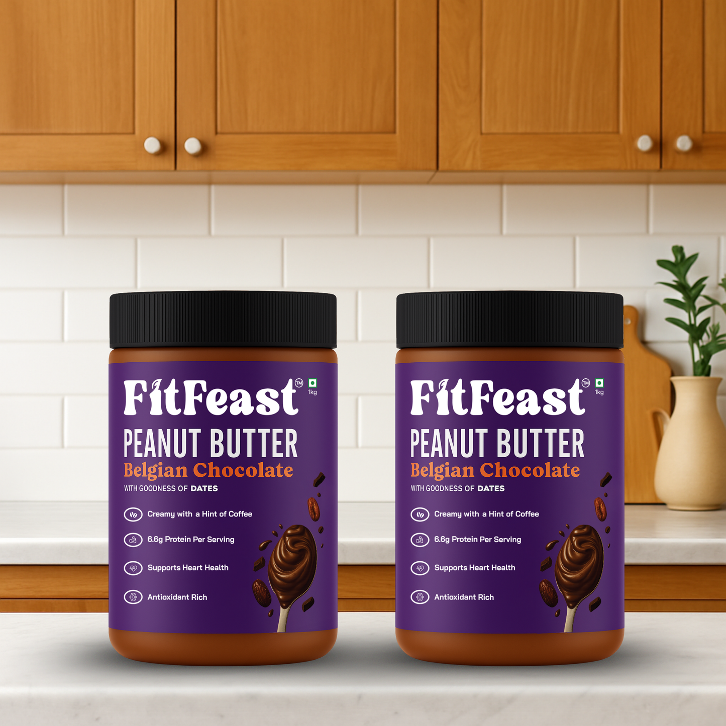 Belgian Chocolate Peanut Butter 1kg
