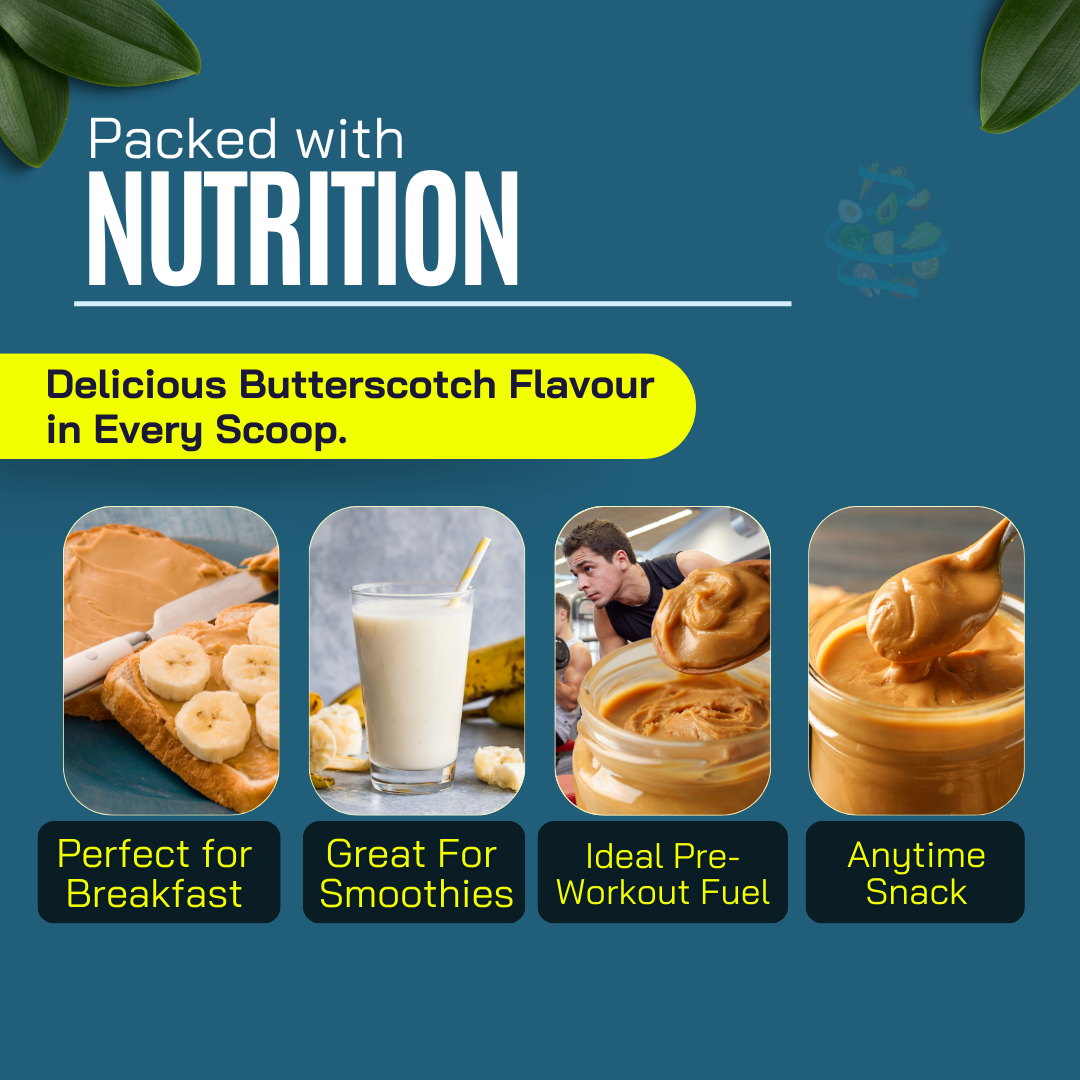 Butterscotch Peanut Butter 400g | As Seen on Shark Tank