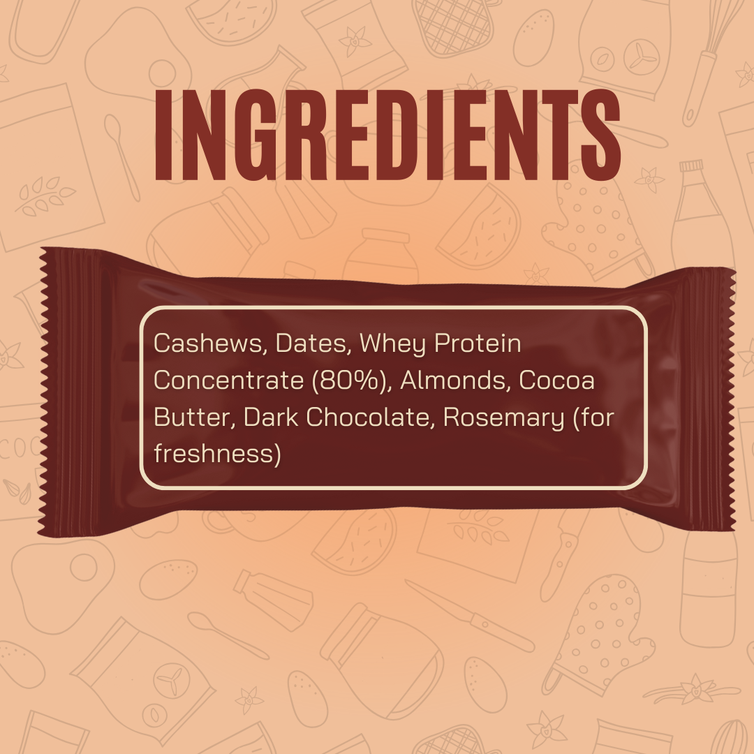 Protein Bars Nutty Brownie