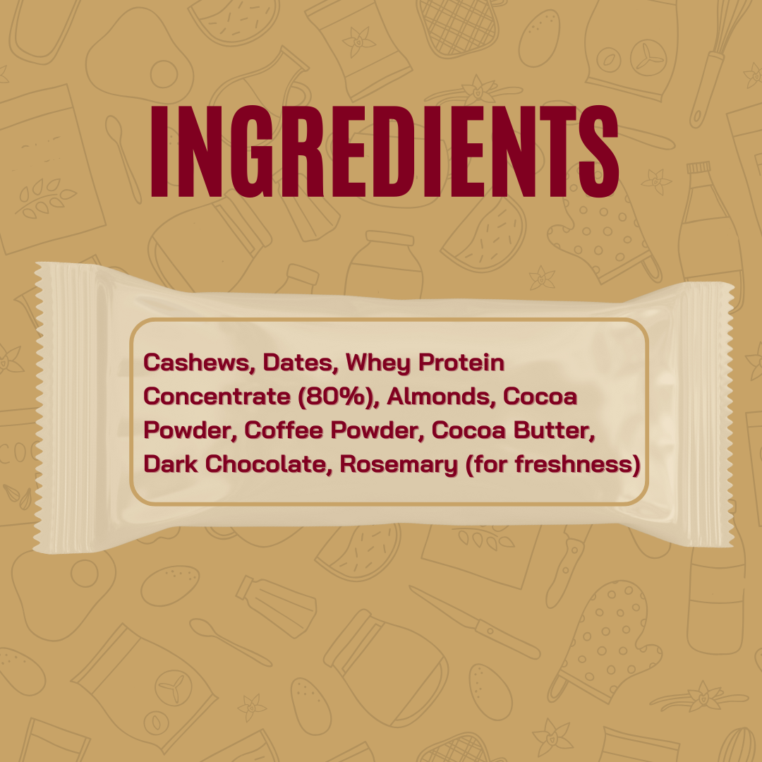 Protein Bars Mocha Boost