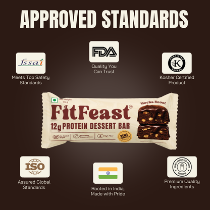 Protein Bars Mocha Boost | As Seen on Shark Tank