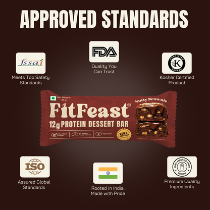 Protein Bars Nutty Brownie | As Seen on Shark Tank