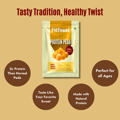 FitFeast Protein Peda: Guilt-Free Indian Sweet