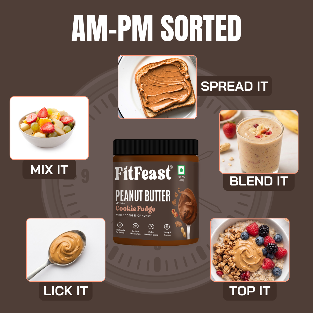 Cookie Fudge Peanut Butter 380g