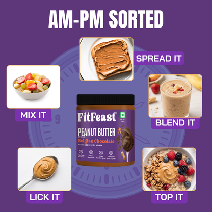 Belgian Chocolate Peanut Butter 380g