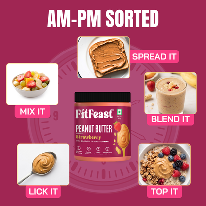 Strawberry Peanut Butter 380g