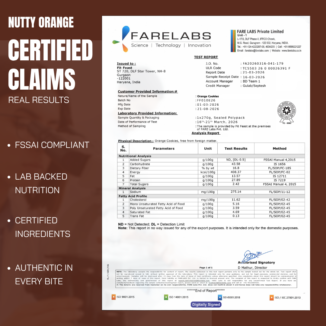 Protein Cookies Assorted - Nutty Orange, Chocolate | Co-Created with Shane Watson