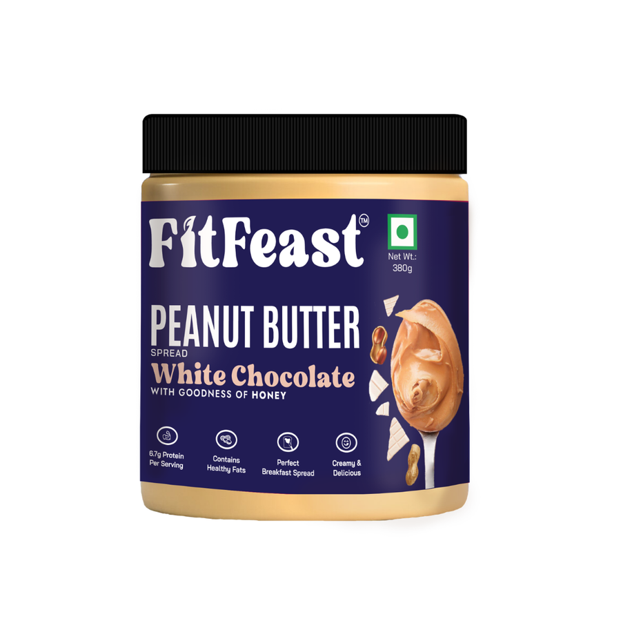 White Chocolate Peanut Butter 380g | As Seen on Shark Tank