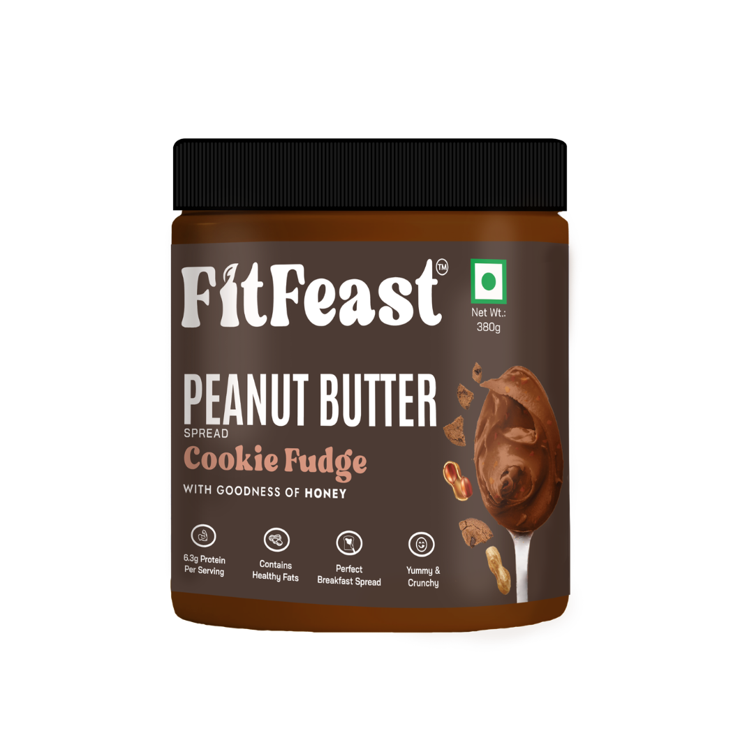 Cookie Fudge Peanut Butter 380g