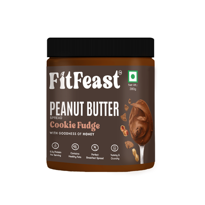 Cookie Fudge Peanut Butter 380g