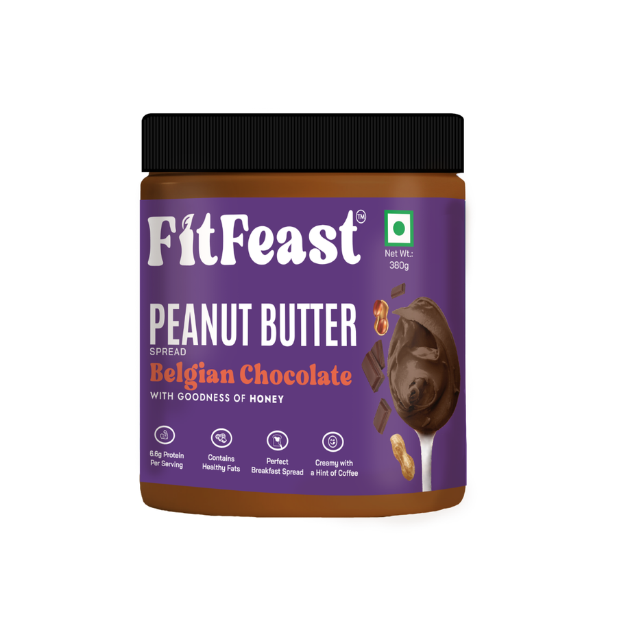 Belgian Chocolate Peanut Butter 380g | As Seen on Shark Tank