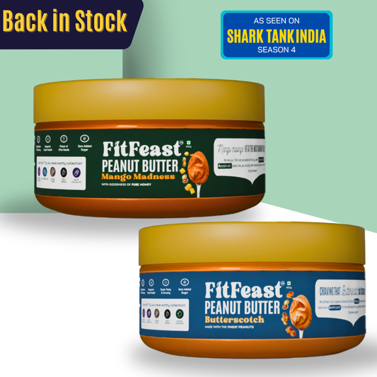 Mango Madness & Butterscotch Peanut Butter (150g Each)