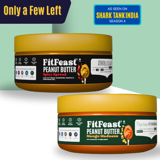 Mango Madness & Spicy Spread Peanut Butter Combo (150g Each)
