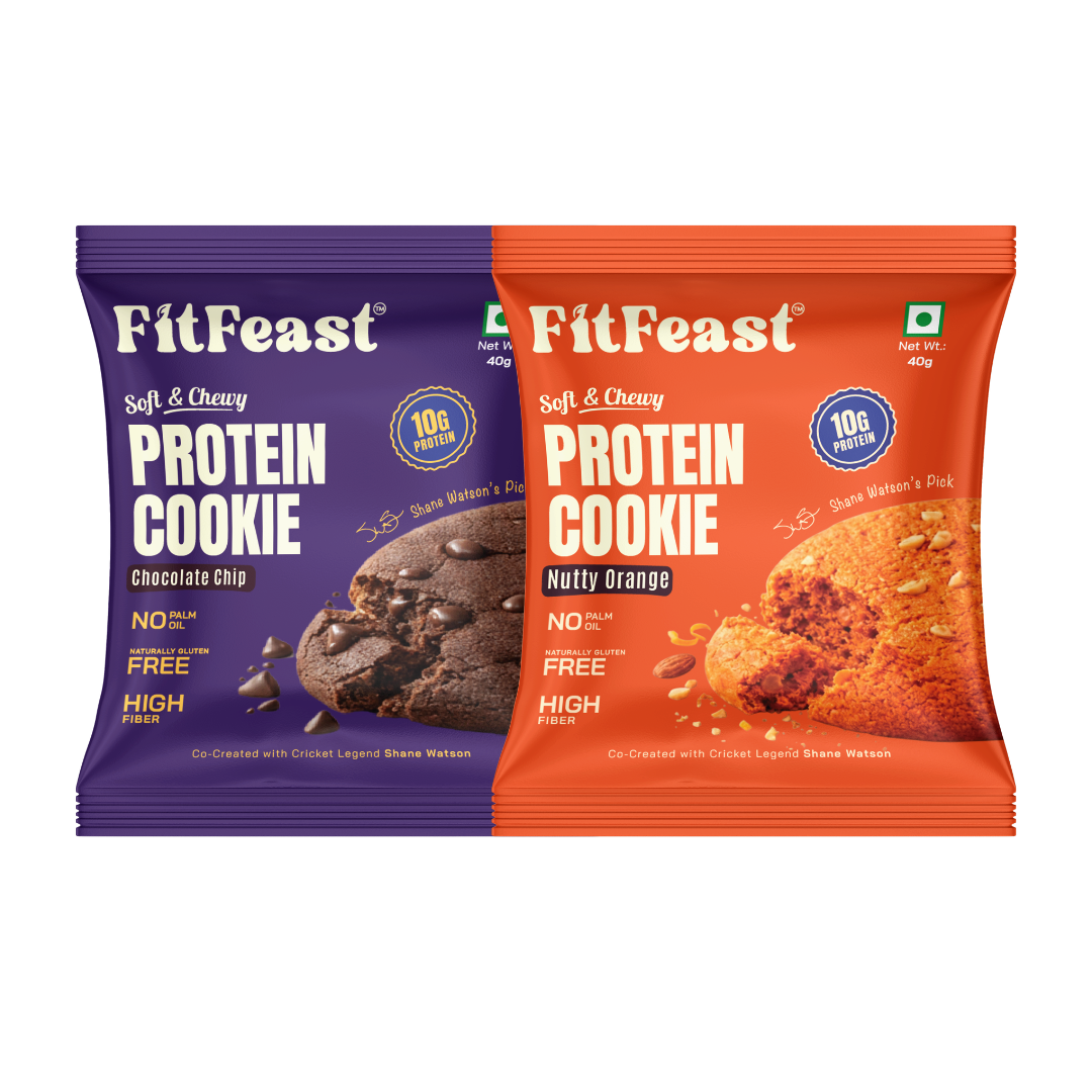 Protein Cookies Assorted - Nutty Orange, Chocolate | Co-Created with Shane Watson