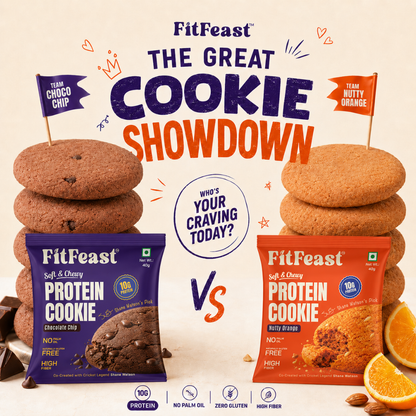 Protein Cookies Assorted - Nutty Orange, Chocolate | Co-Created with Shane Watson