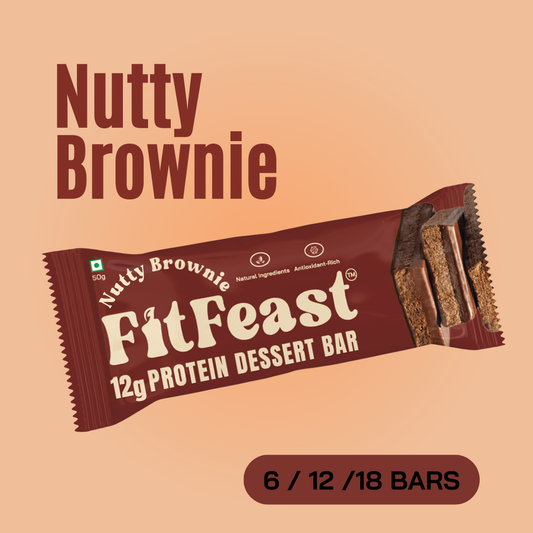 Protein Bars Nutty Brownie