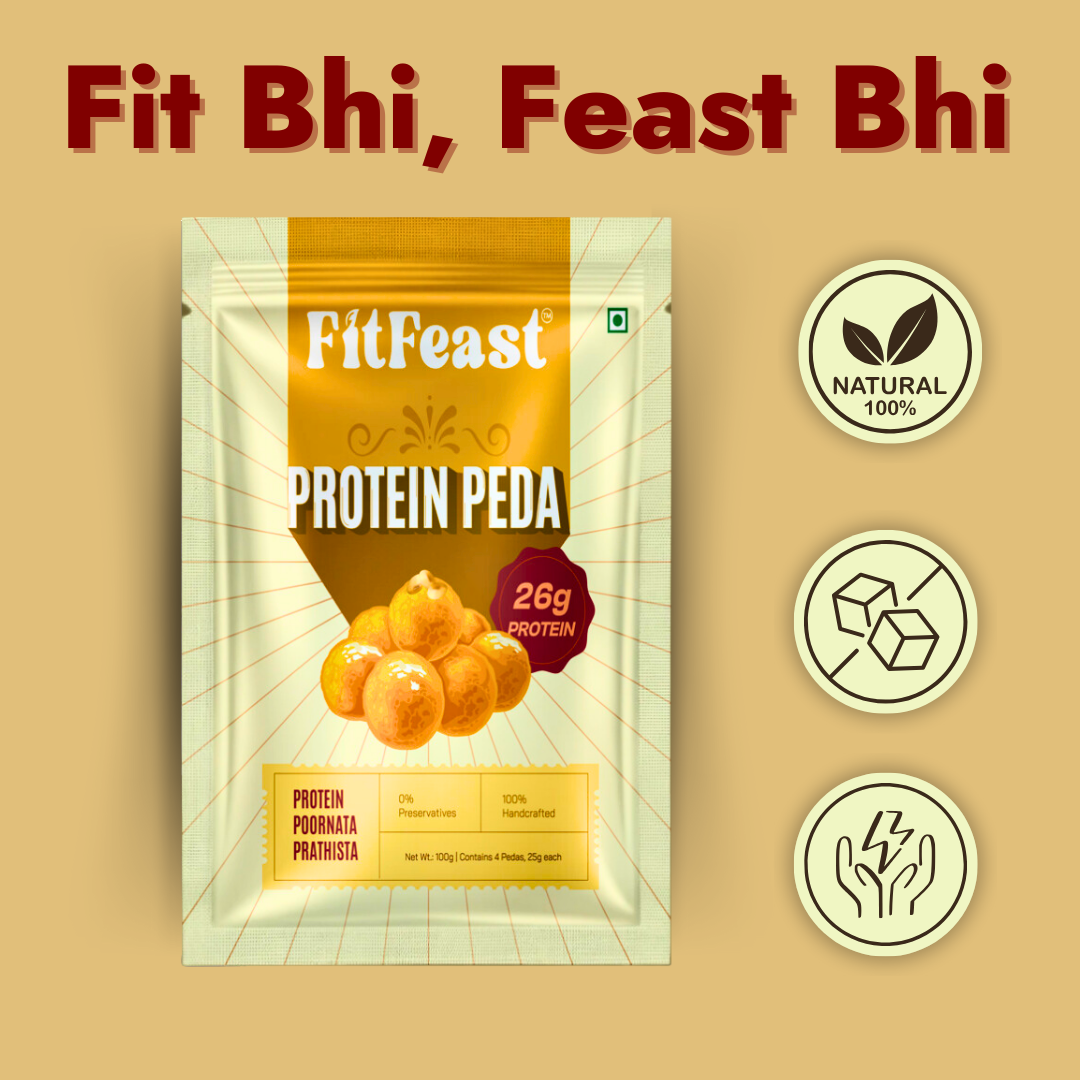 FitFeast Protein Peda: Guilt-Free Indian Sweet