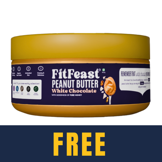 Free - White Chocolate Peanut Butter 140g