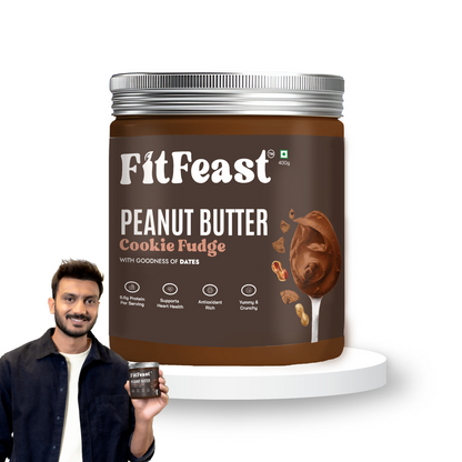 Cookie Fudge Peanut Butter 400g