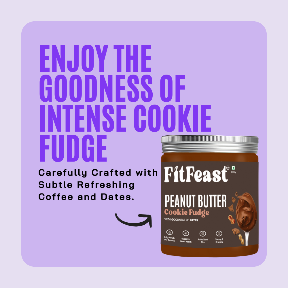 Cookie Fudge Peanut Butter 400g