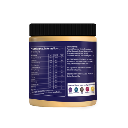 White Chocolate Peanut Butter 380g