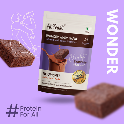 Wonder Whey Chocolate Brownie