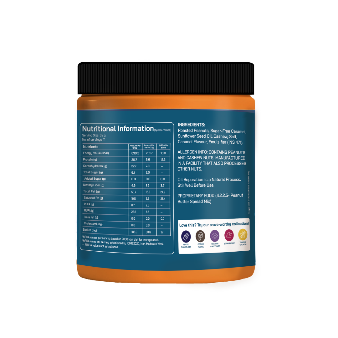 Butterscotch Peanut Butter 380g