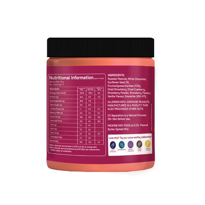 Strawberry Peanut Butter 380g