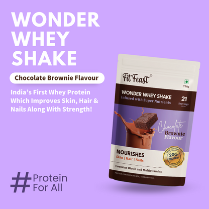 Wonder Whey Chocolate Brownie