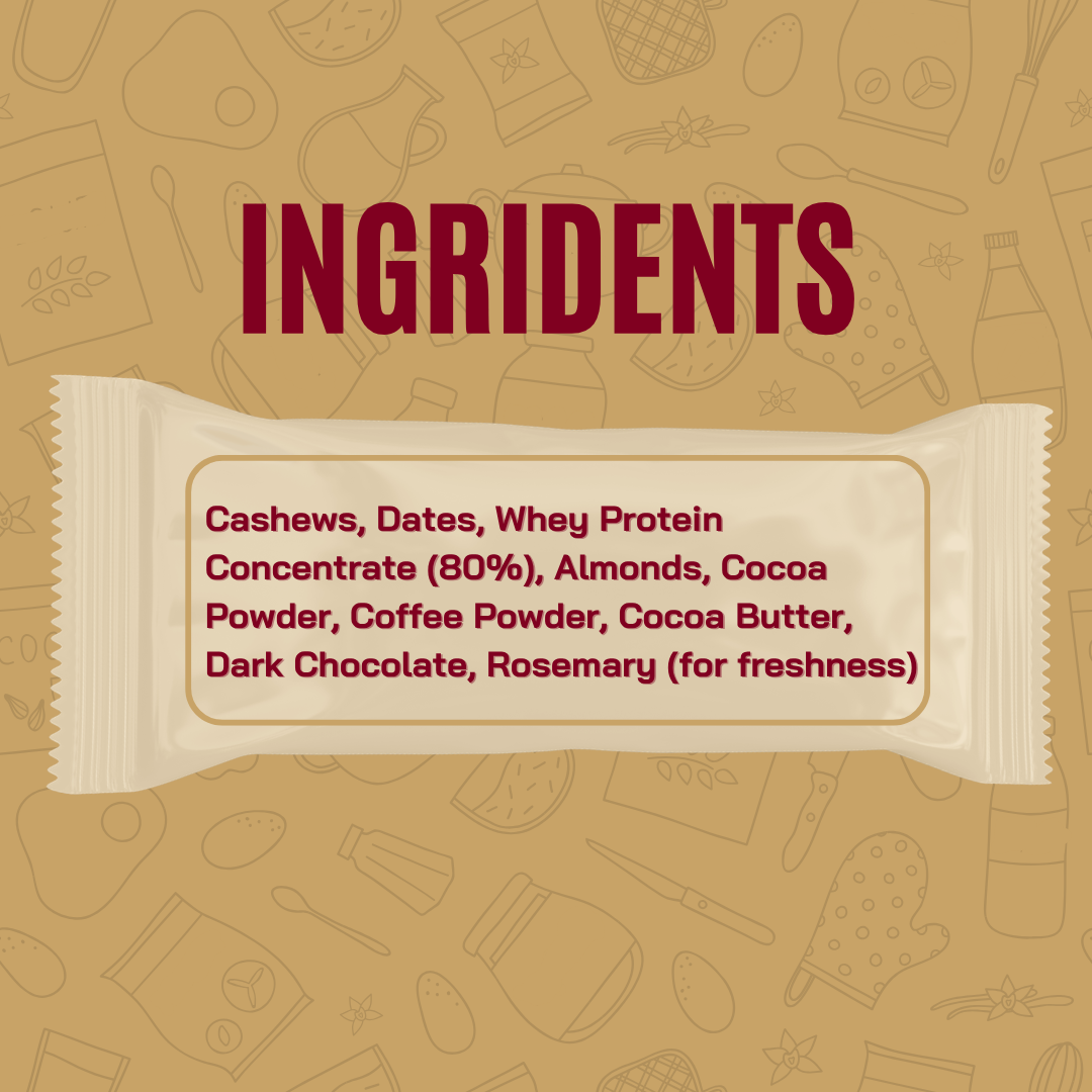 OG Protein Bars Mocha Boost | As Seen on Shark Tank