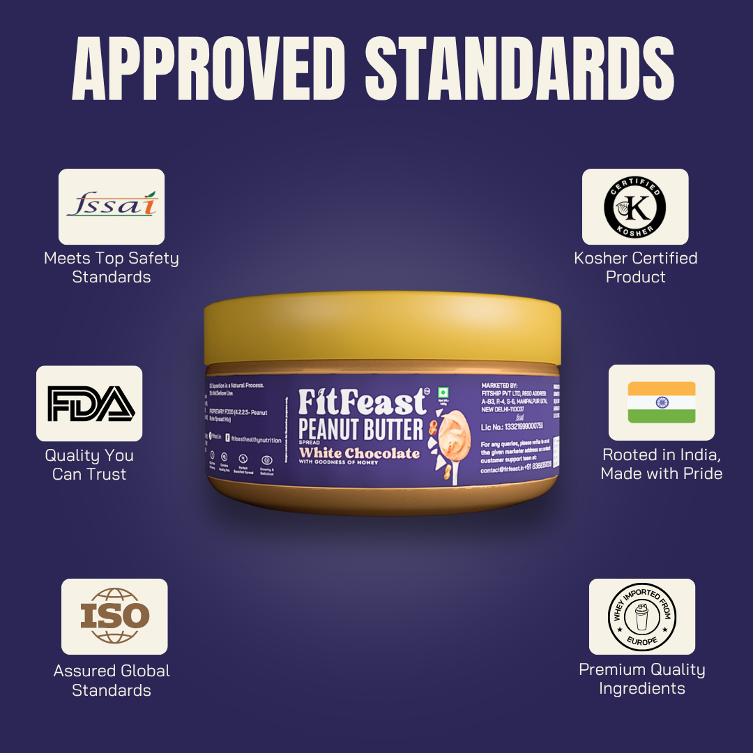 Free - White Chocolate Peanut Butter 140g