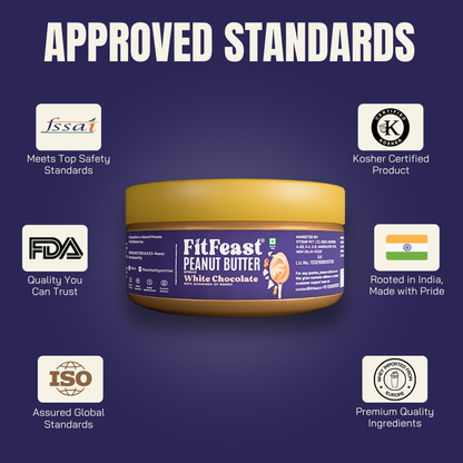 Free - White Chocolate Peanut Butter 140g