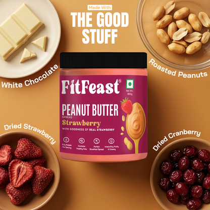 Strawberry Peanut Butter 380g