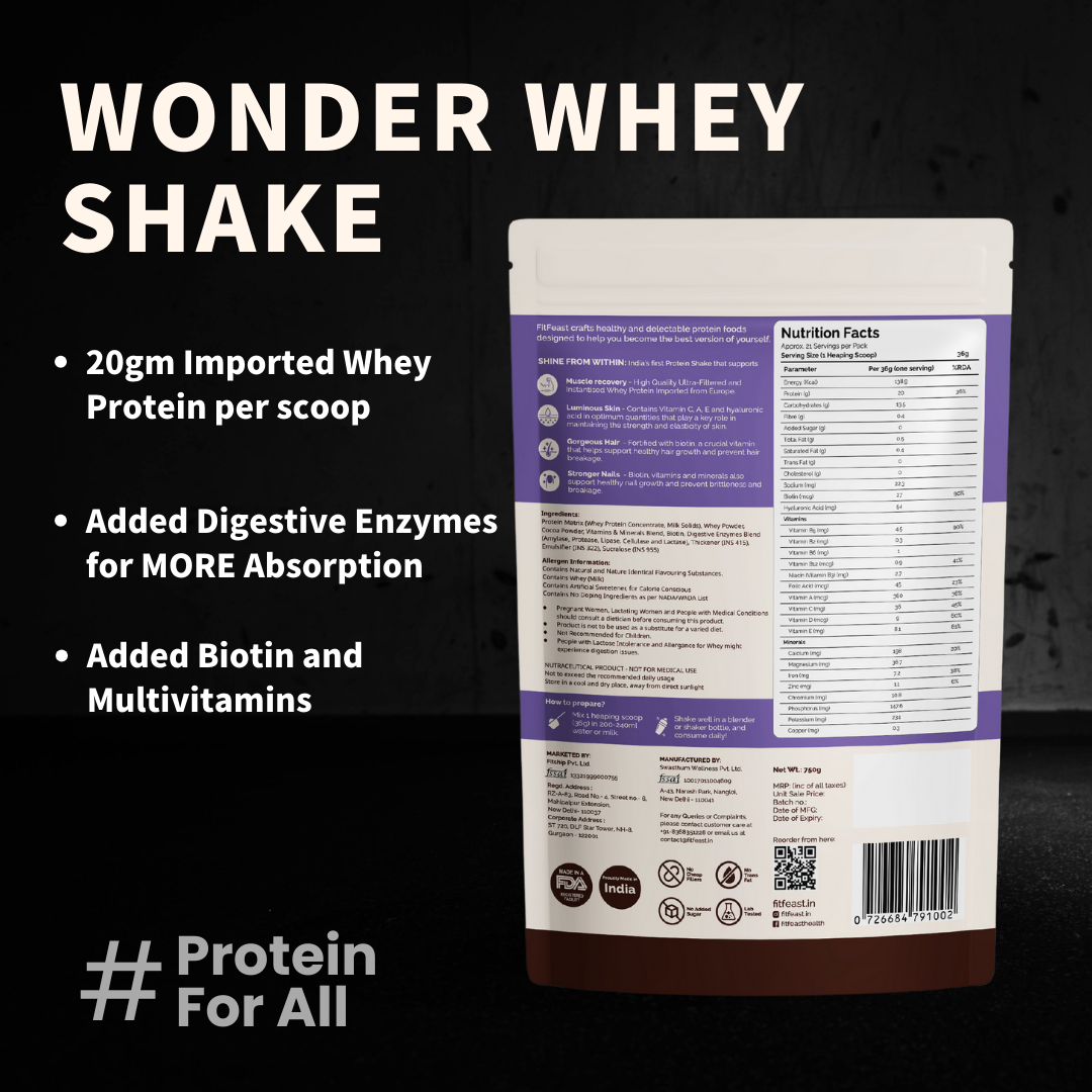 Wonder Whey Chocolate Brownie