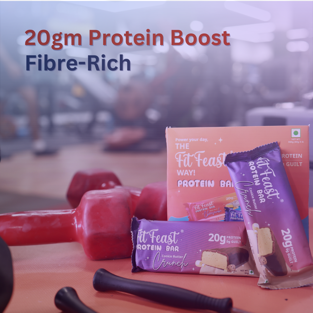 Protein Bars 180g (Pack of 3 - Two Cheesecake, One Cookie Butter)