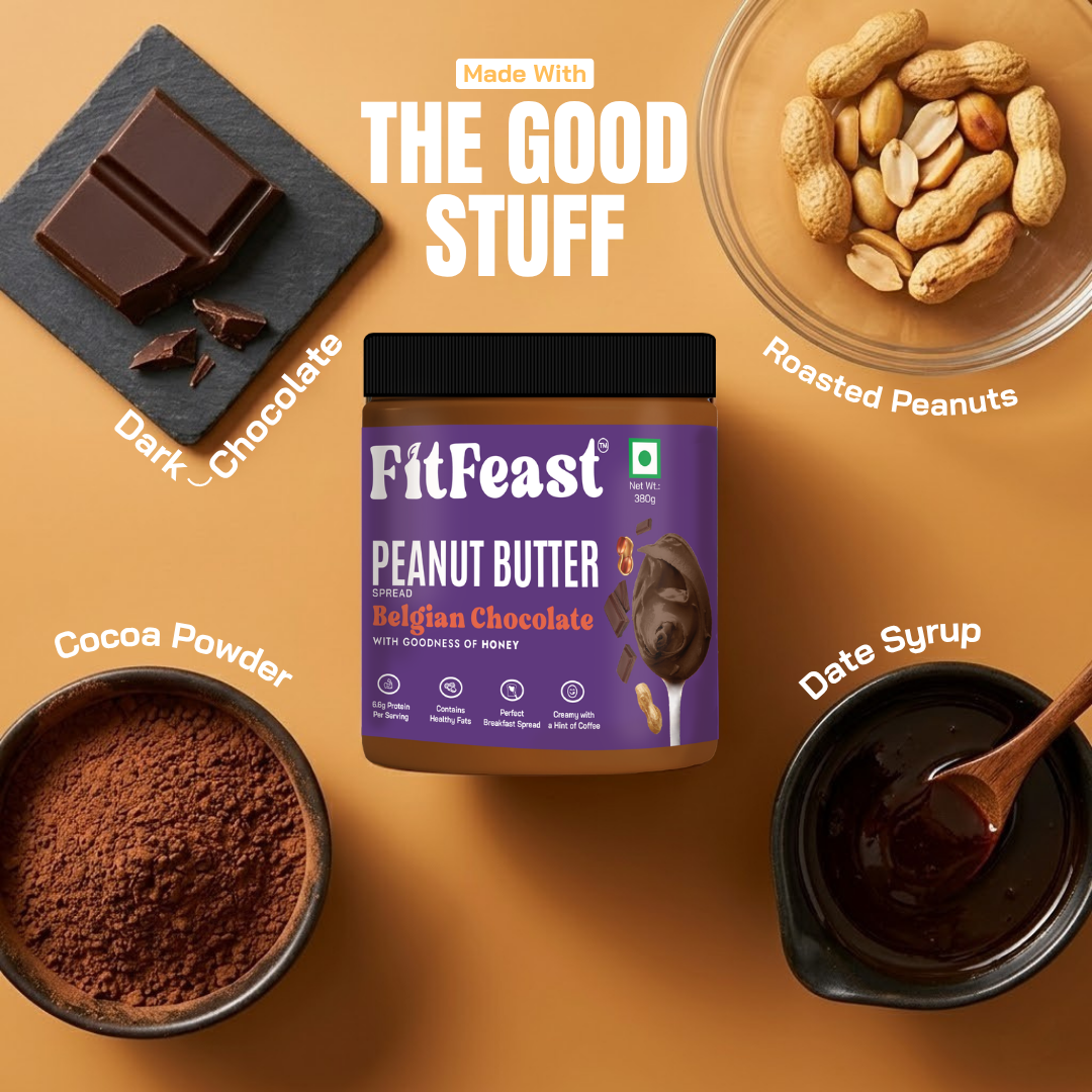Belgian Chocolate Peanut Butter 380g
