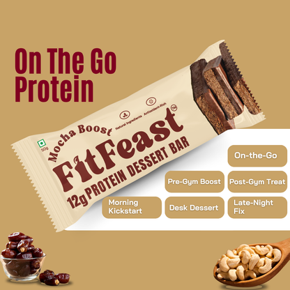 OG Protein Bars Mocha Boost | As Seen on Shark Tank