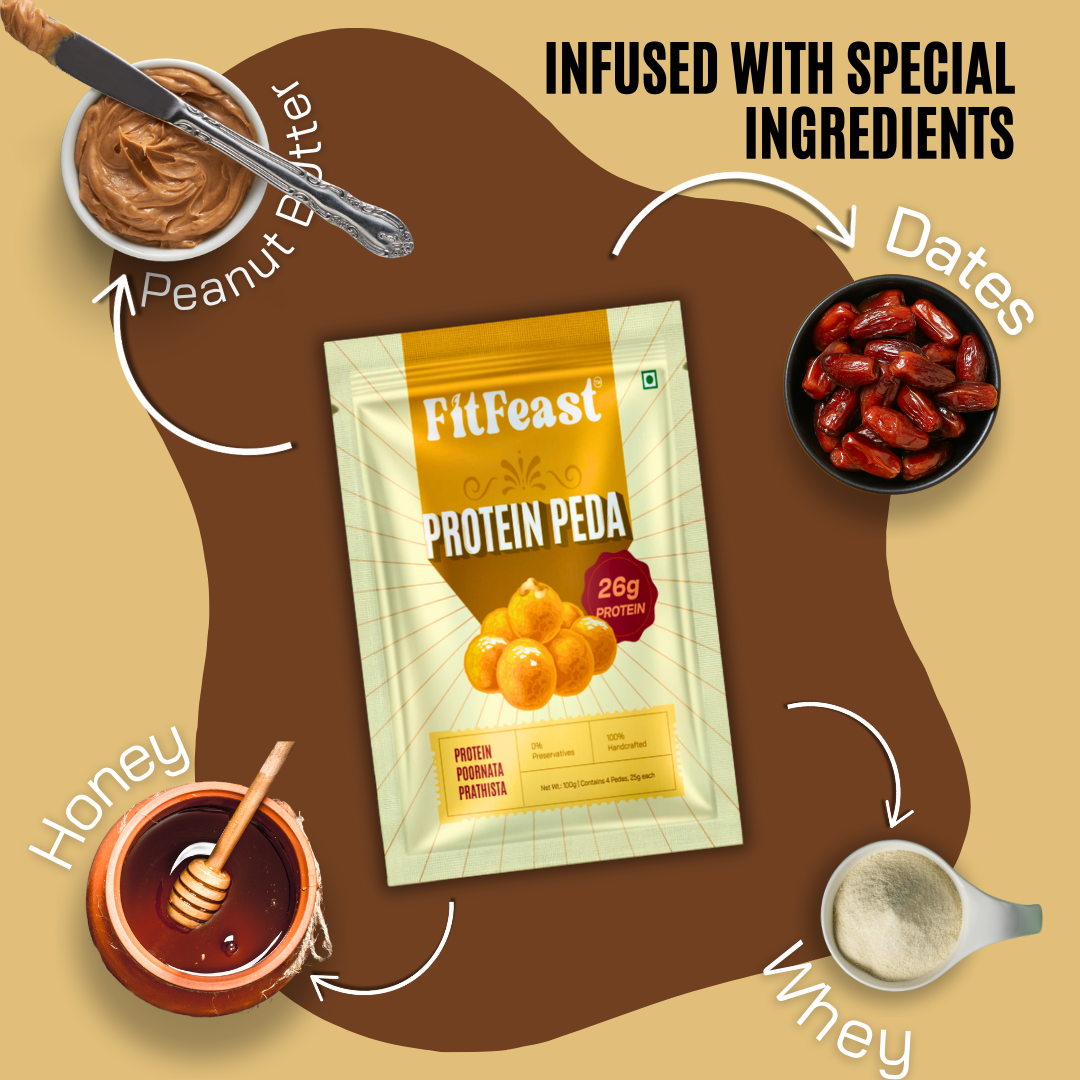 FitFeast Protein Peda: Guilt-Free Indian Sweet