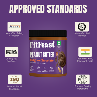 Belgian Chocolate Peanut Butter 380g