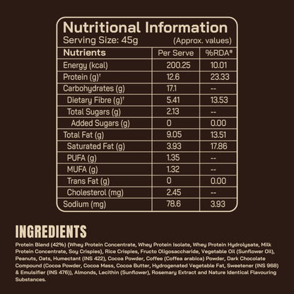 Protein Bars Mocha Boost | As Seen on Shark Tank