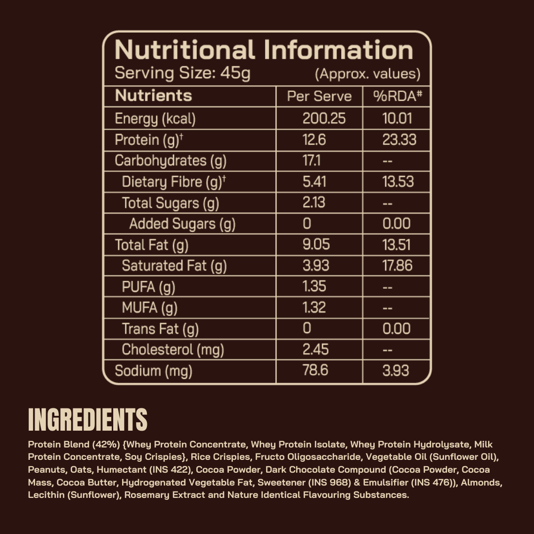 Protein Bars Nutty Brownie | As Seen on Shark Tank